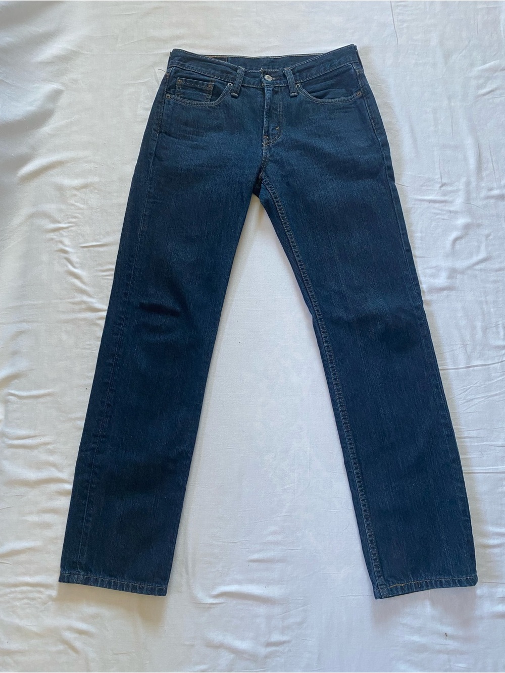 Levi's 514 Men’s Dark Blue Straight Leg Jeans 29x32
